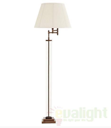 Lampadar, lampa de podea LUX, brat articulat, finisaj brass, H-200cm, Beaufort 108488 HZ, corpuri de iluminat, lustre